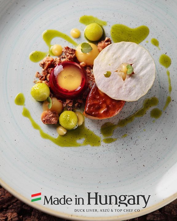 „Made in Hungary” kacsamáj és Tokaji Aszú koncepciója. @textura_restaurant @sarkozi_akos #chefstyle #szinesenfozok #food #hungaryfood #chef #chefstalk #chefs #michelin #michelinguide #michelinstar    https://diningguide.hu/a-volkswagen-dining-guide-galan-bemutatkozott-a-made-in-hungary-top-gasztronomiai-tarsulas/?sponsor=samsung